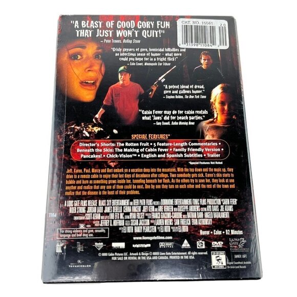New Sealed Lot of 4 Horror Movies DVDs Cabin Fever Van Helsing Hannibal Scary - Picture 9 of 11